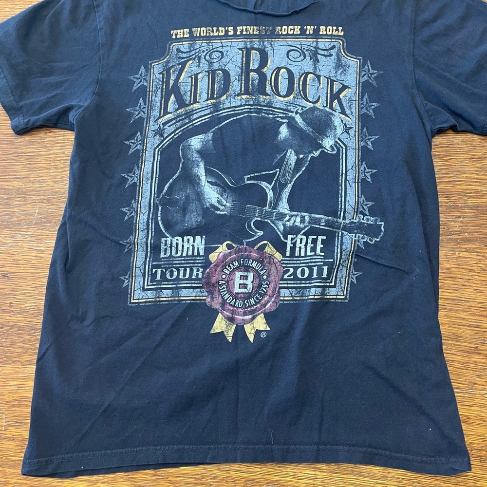 Kid Rock born free tour shirt
